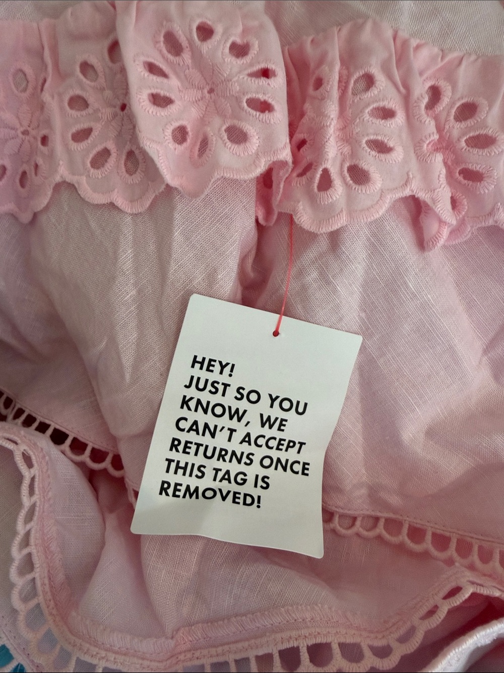 ASOS Pink Layered Ruffle Dress - Picture 6 of 6